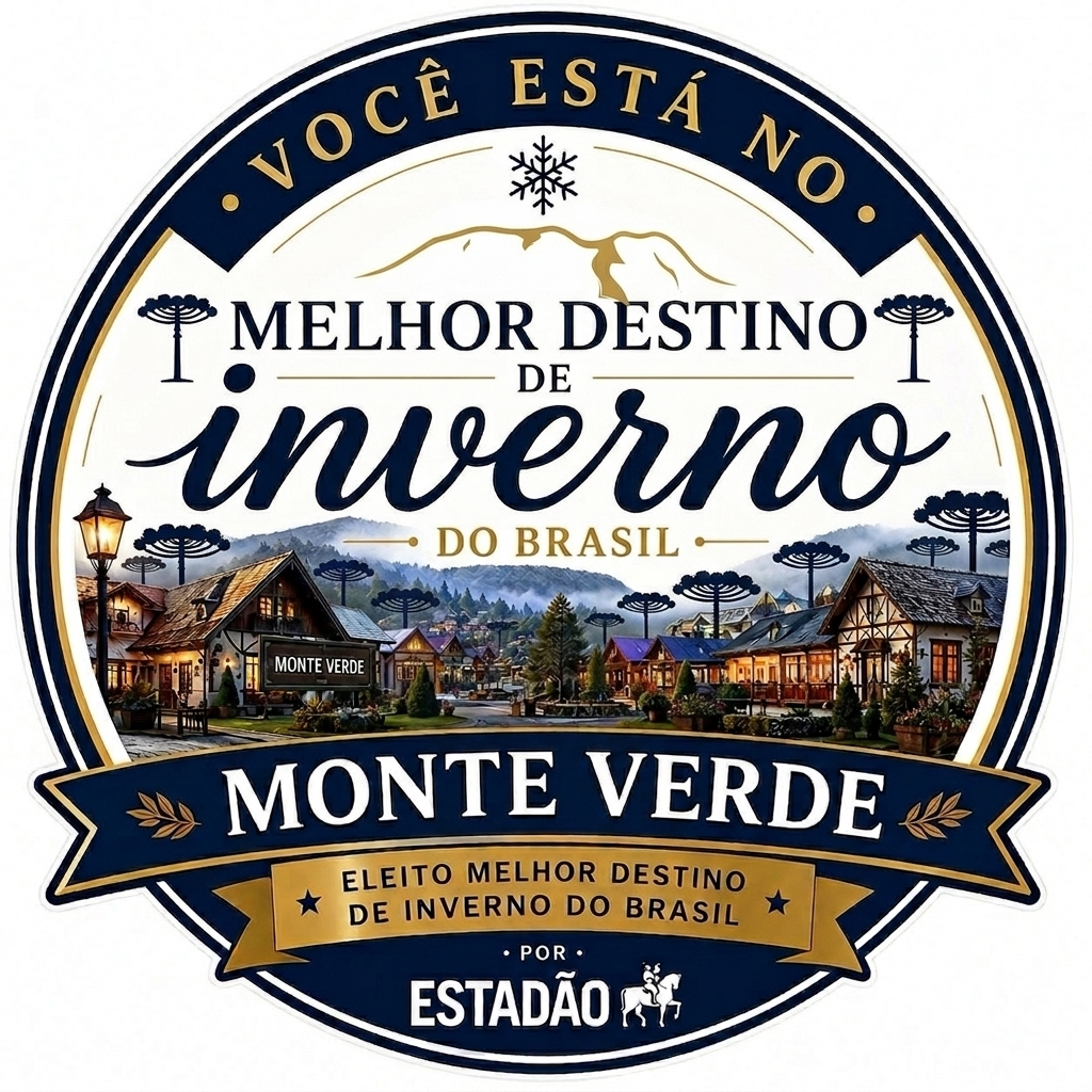 Selo: Monte Verde eleito o Melhor Destino de Inverno do Brasil pelo Estadão